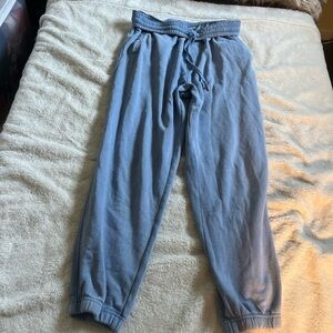 Garage Light Blue Elastic Joggers